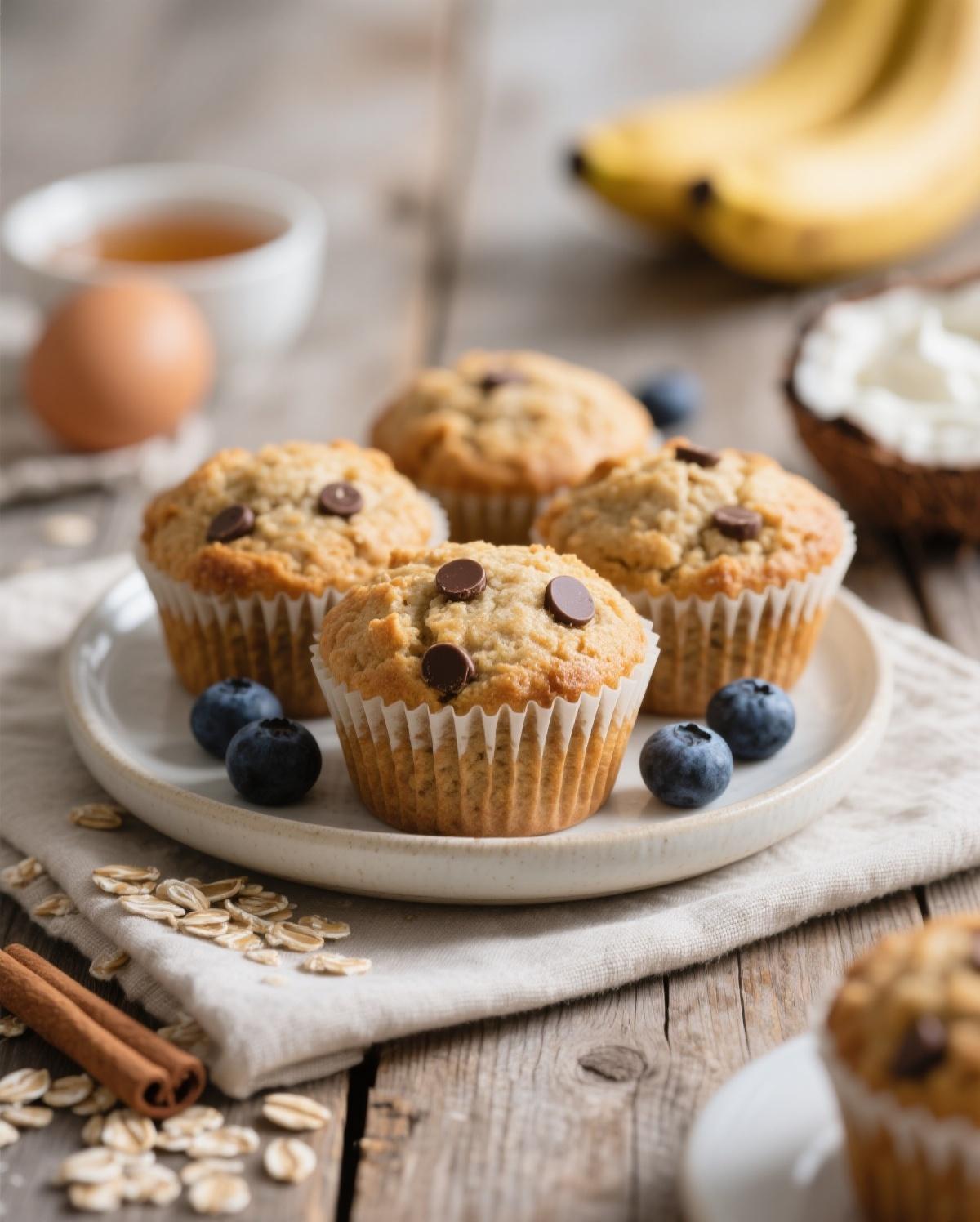 oatmeal protein muffins oatmeal protein muffins