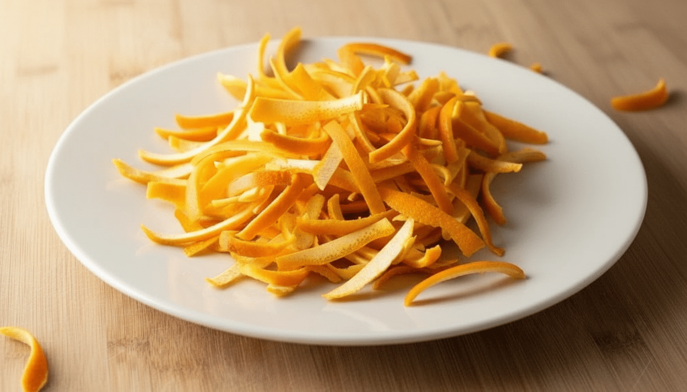 Ingredients of Orange Peel Candy orange peel candy ingredients introduction detailed