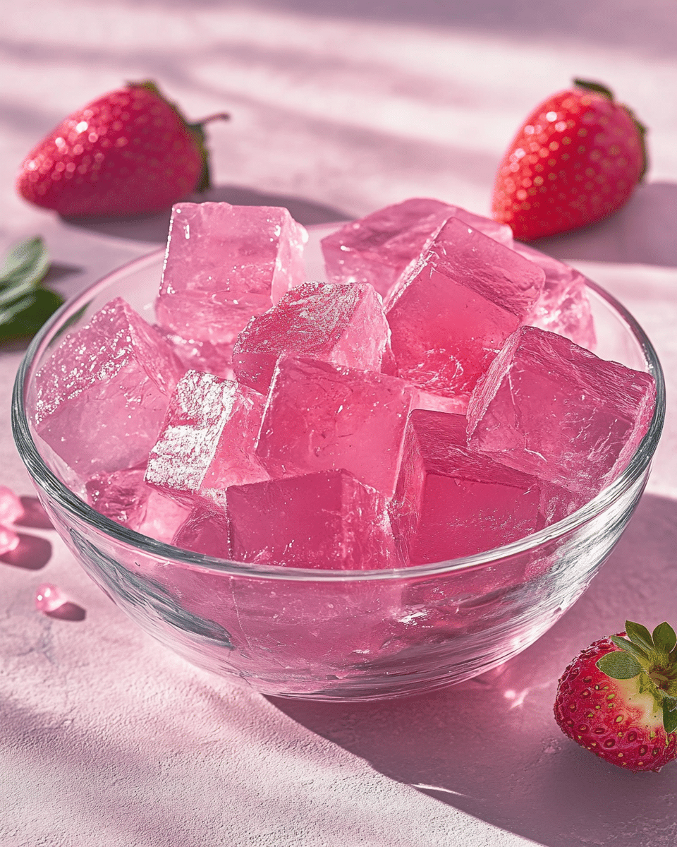 Pink Gelatin Recipe for Weight Loss