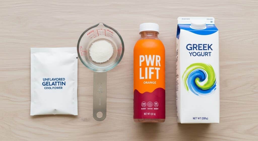 Protein Gelatin Recipe Cooking Close-Up protein gelatin recipe ingredient