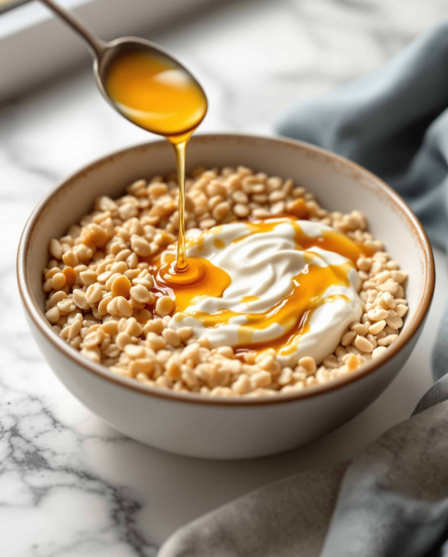 Protein Overnight Oats Greek Yogurt