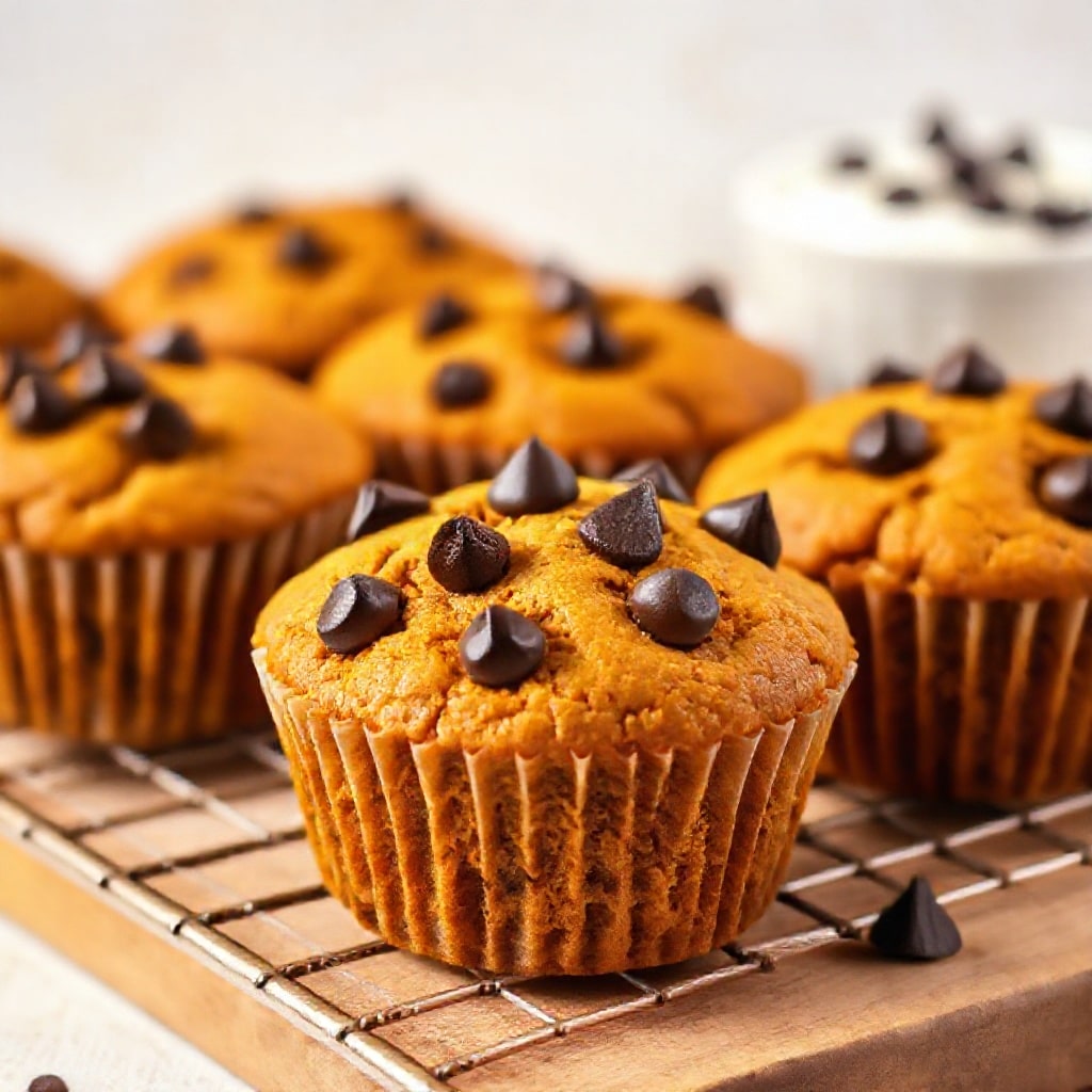 pumpkin protein muffins