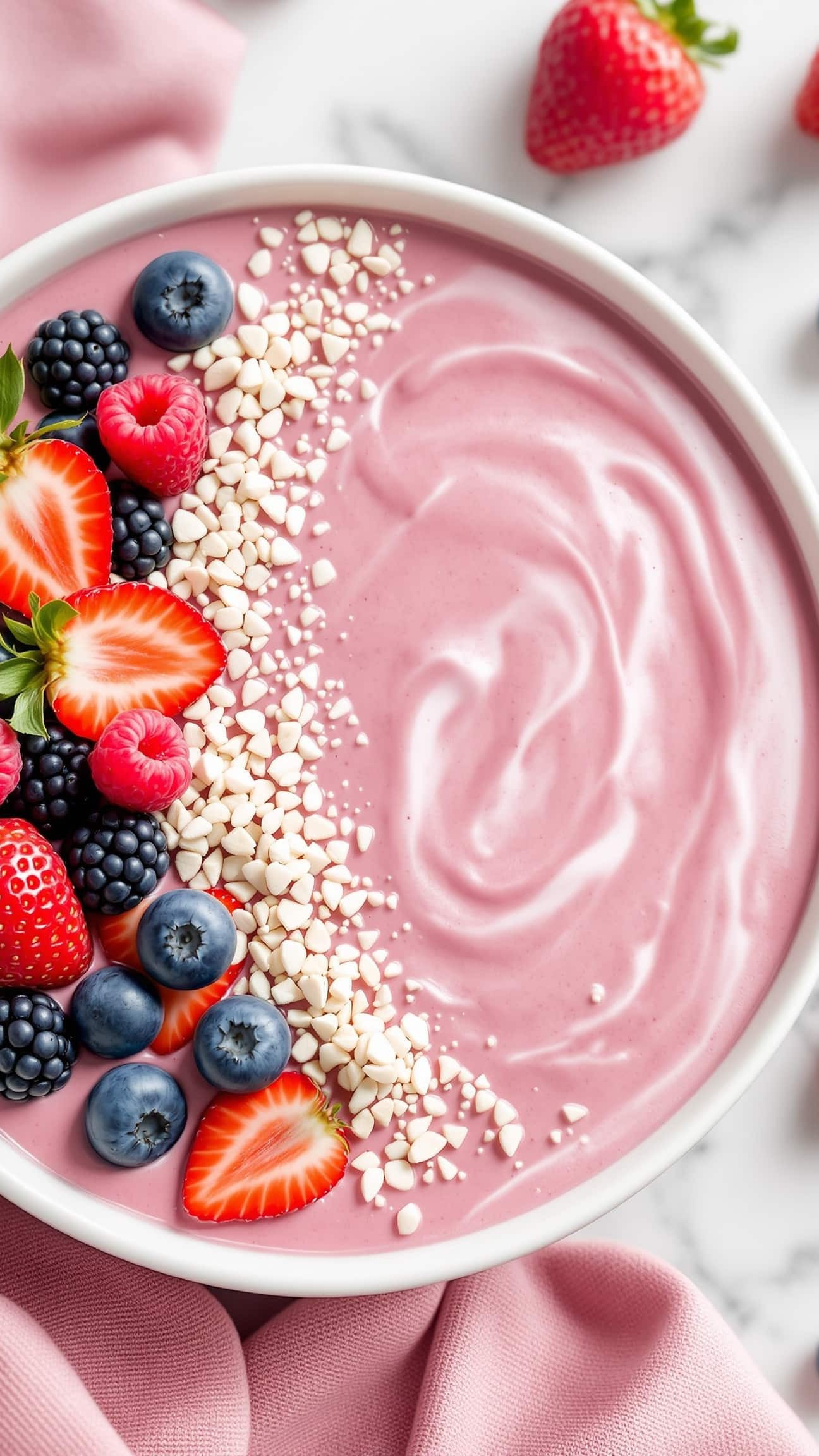 Strawberry Collagen Smoothie