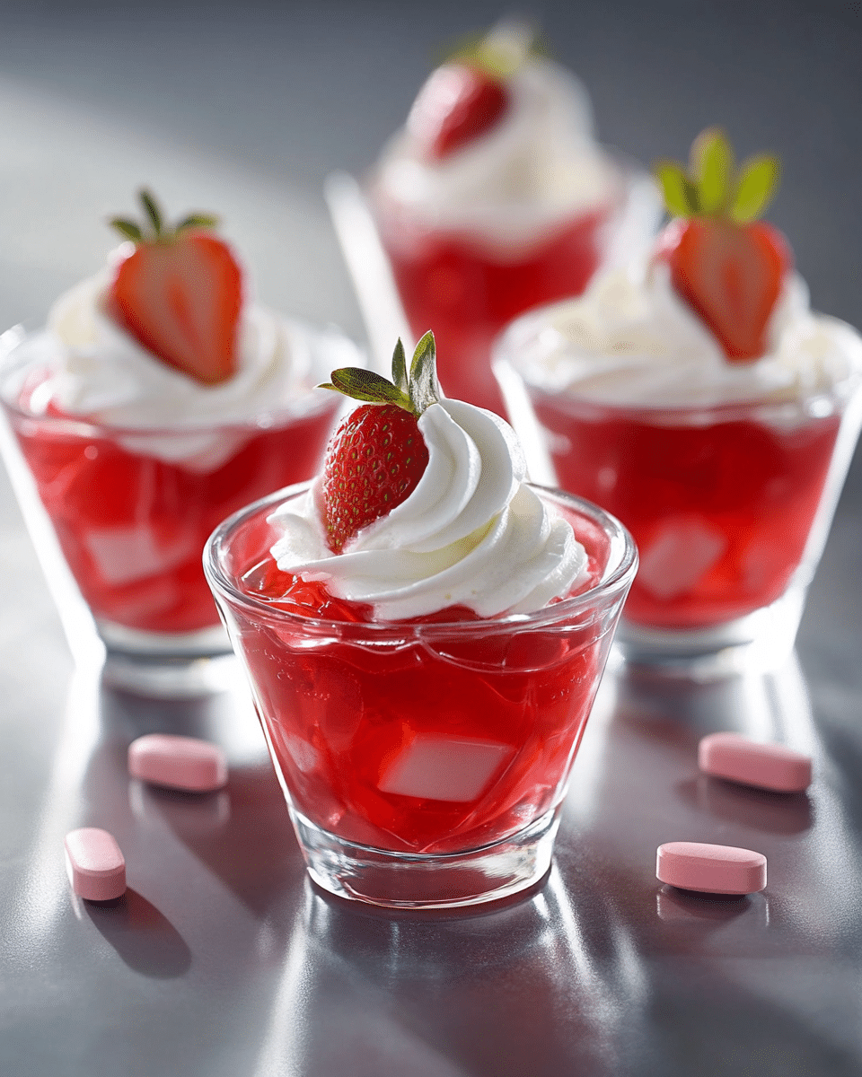 Close up of Jello Texture