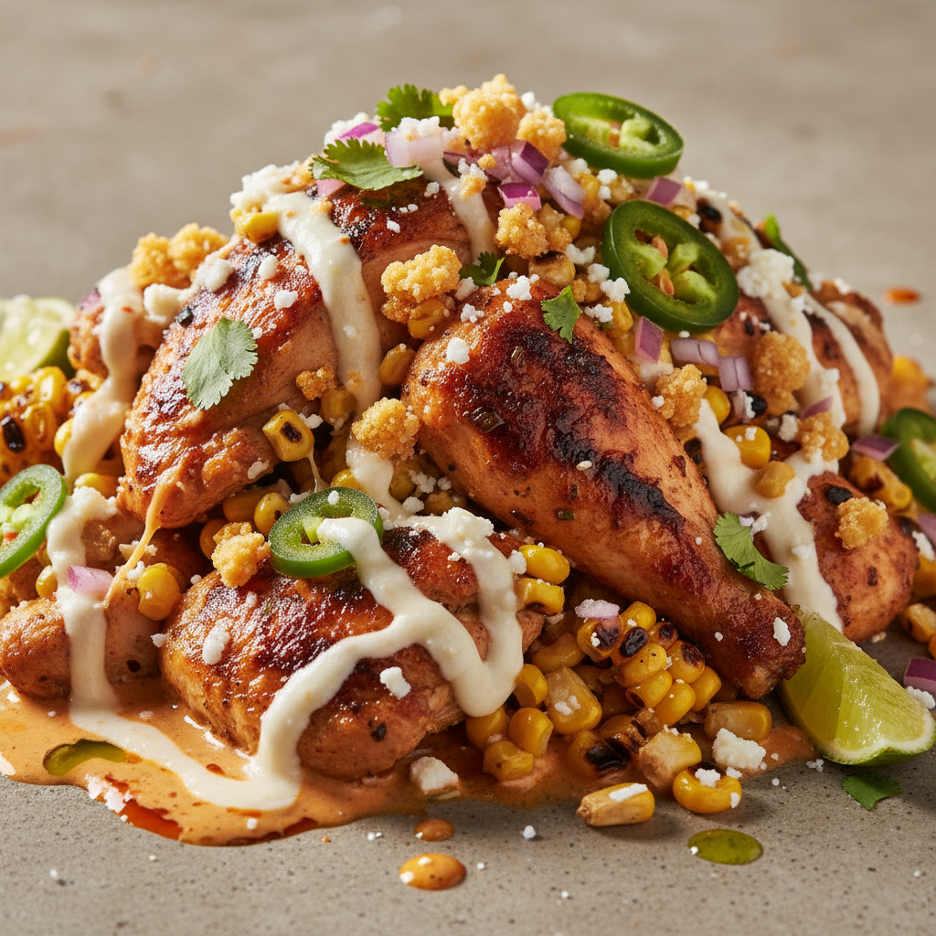 Street Corn Chicken Bowl Street Corn Chicken Bowl