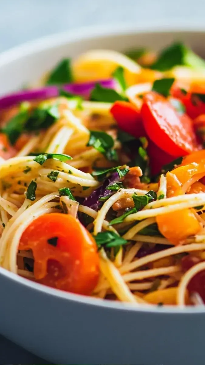 Vegetarian Pasta Salad