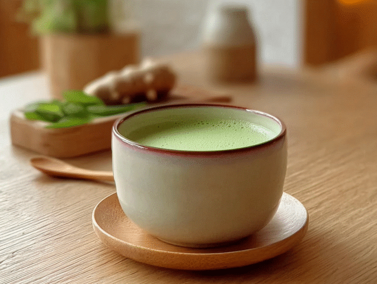 Japanese Mounjaro Recipe with matcha and ginger