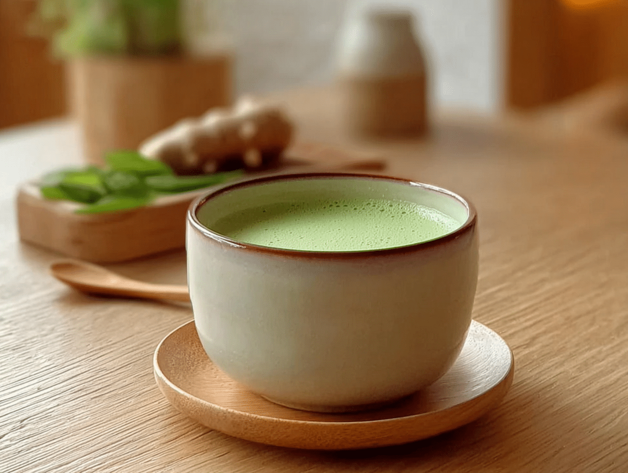 Japanese Mounjaro Recipe with matcha and ginger