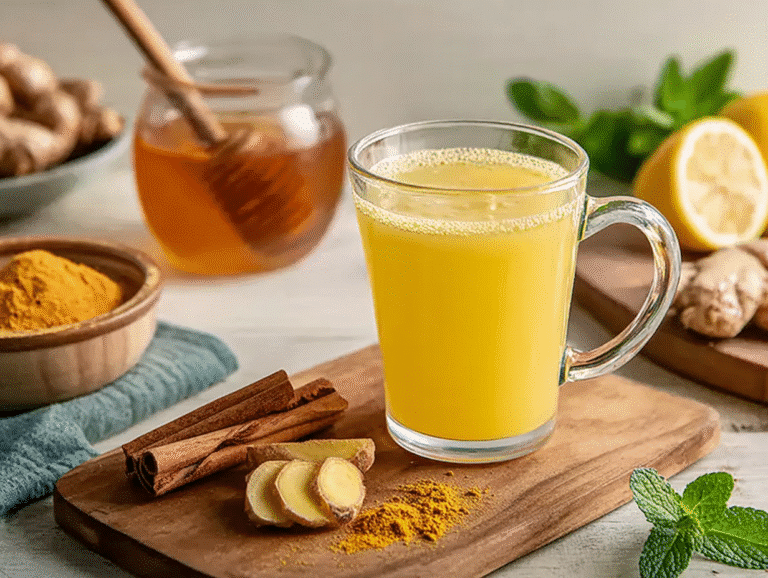 Easy natural Zepbound drink recipe for fat burn