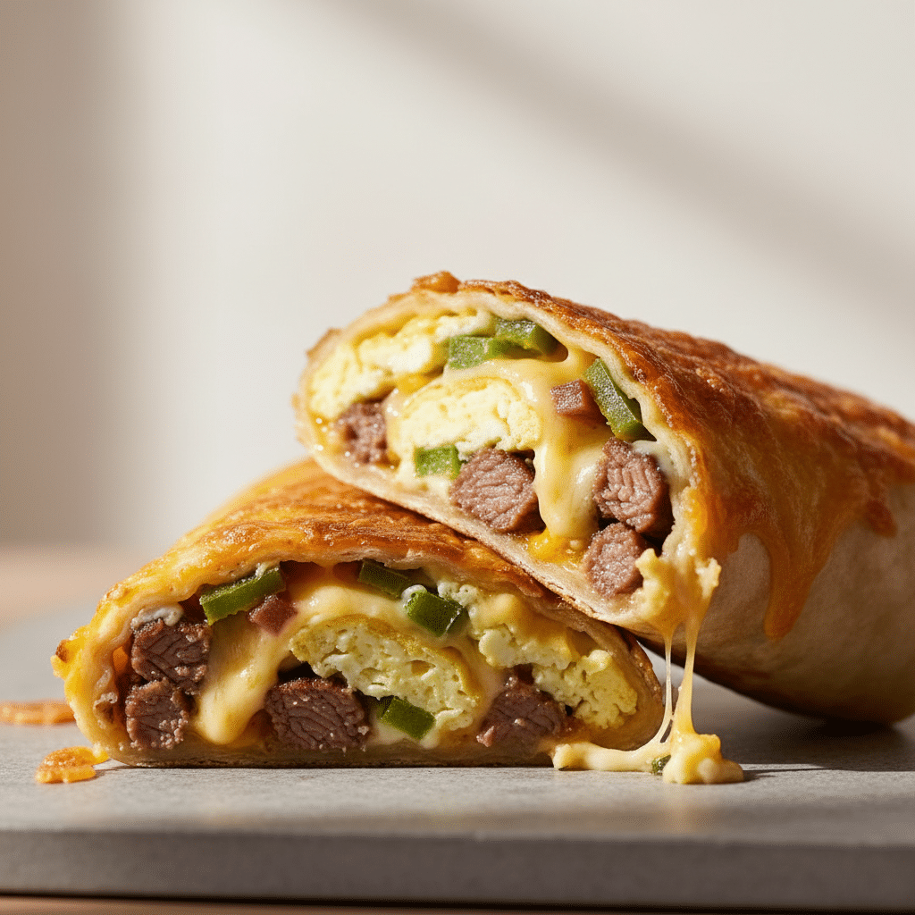 Easy Grilled Cheese Burrito