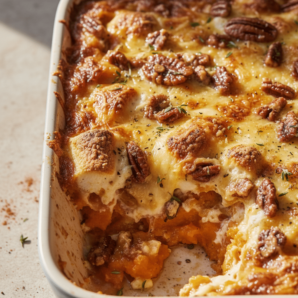 Maple Sweet Potato Casserole