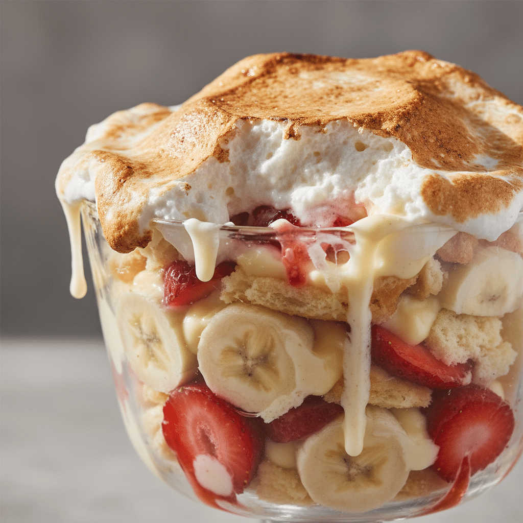Strawberry Banana Pudding