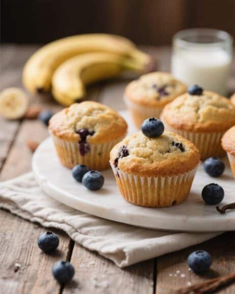 Easy Vegan Muffins With Bananas And Blueberries Healthy Vegan Muffins Perfect For Breakfast Quick Vegan Muffins Bursting With Flavor Simple Vegan Muffins For A Snack Classic Vegan Muffins With Ripe Bananas Fresh Vegan Muffins With Sweet Blueberries Cozy Vegan Muffins Moist And Tender Hearty Vegan Muffins With Blueberries Fluffy Vegan Muffins Made Easy Baked Vegan Muffins With Ripe Bananas