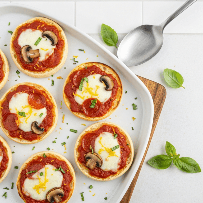 English Muffin Pizza