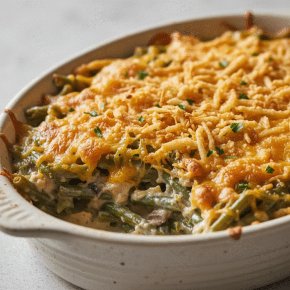 Green bean casserole recipe