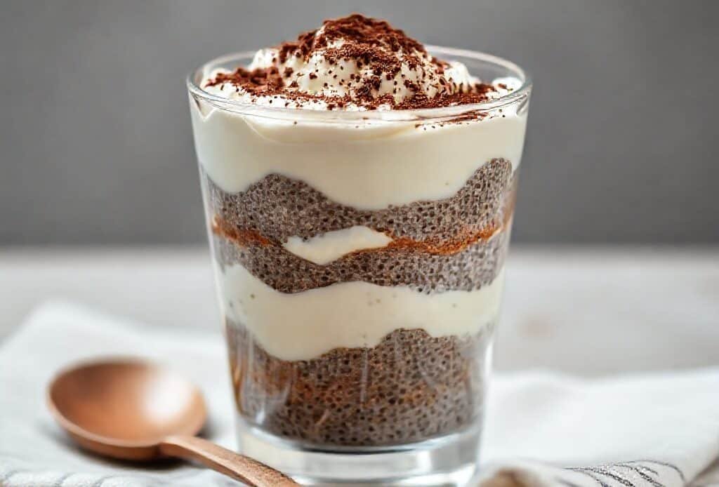 Tiramisu Chia Pudding