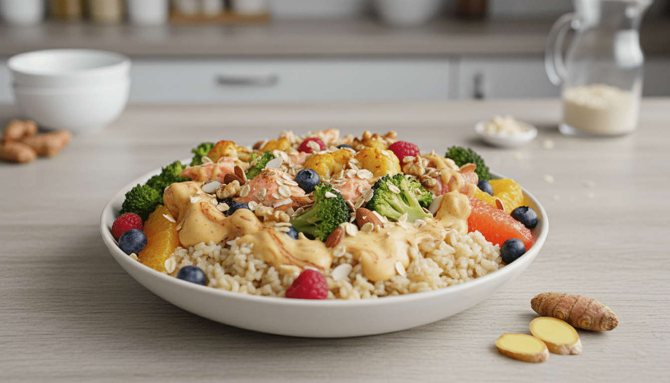 easy anti-inflammatory power bowl for healthy joints ingredients introduction detailed