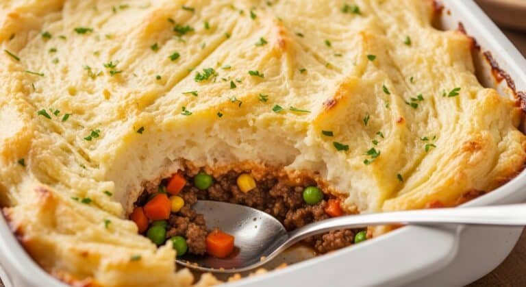 easy shepherd's pie casserole featured image