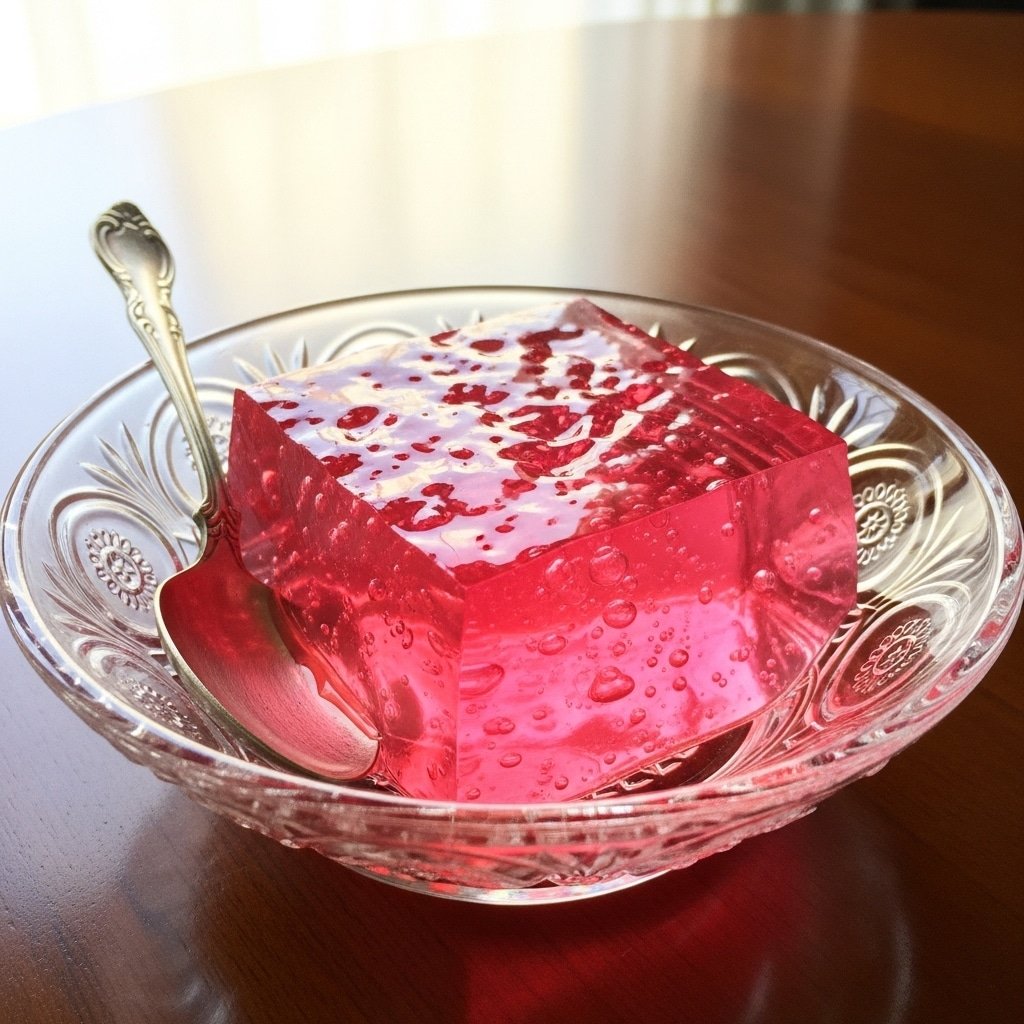 pink salt jello trick