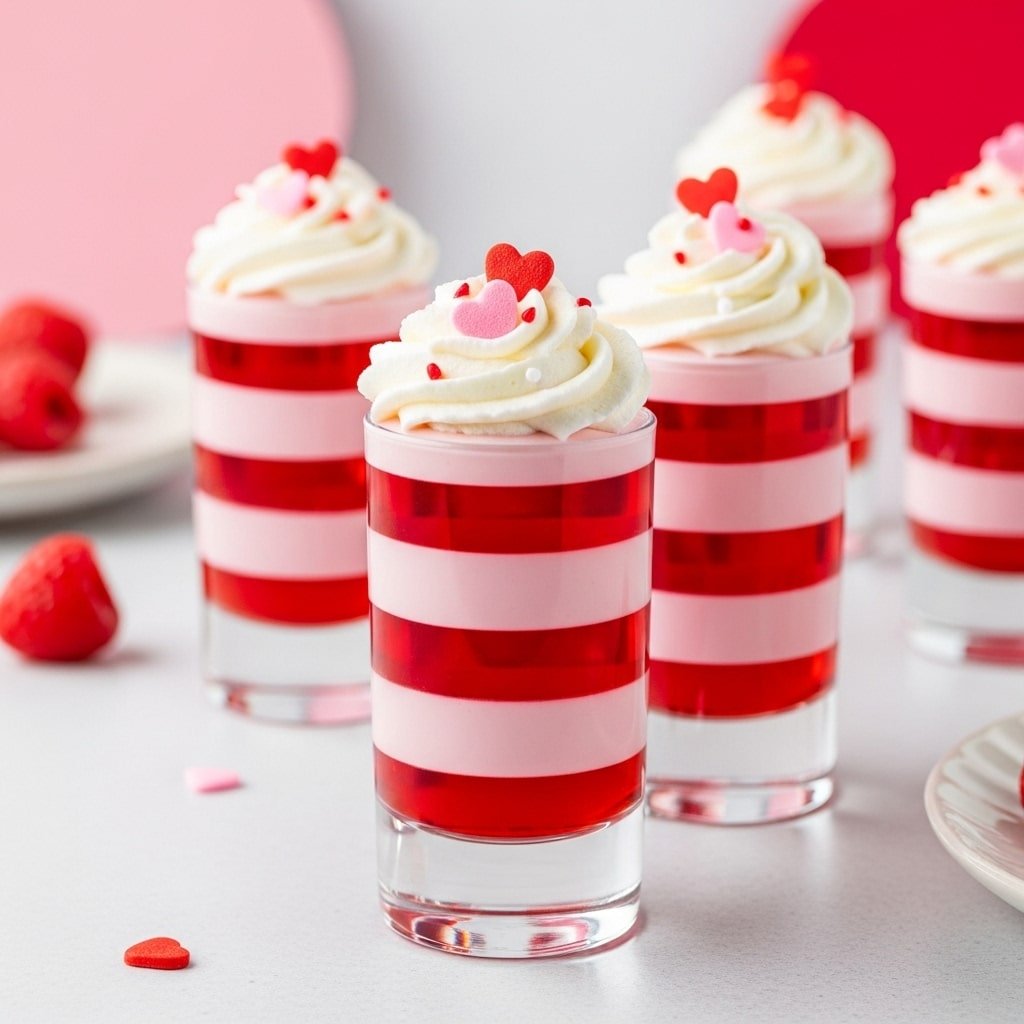 valentine's day jello shooters featured image