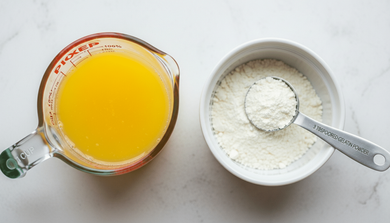 Ingredients of 2-Ingredient Pineapple Gummy Bars 2-ingredient pineapple gummy bars ingredients introduction detailed