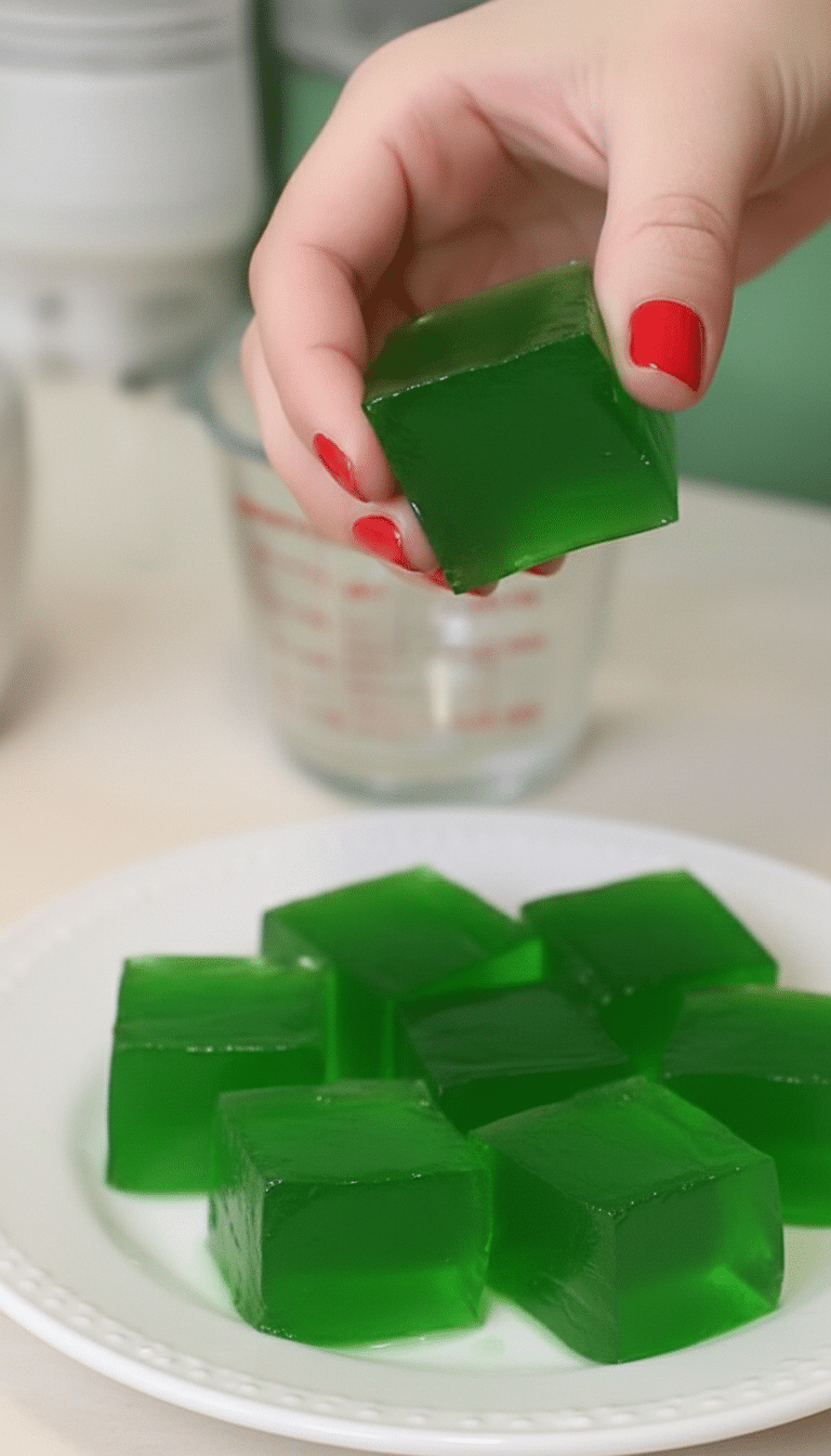 Apple Cider Gelatin Blocks