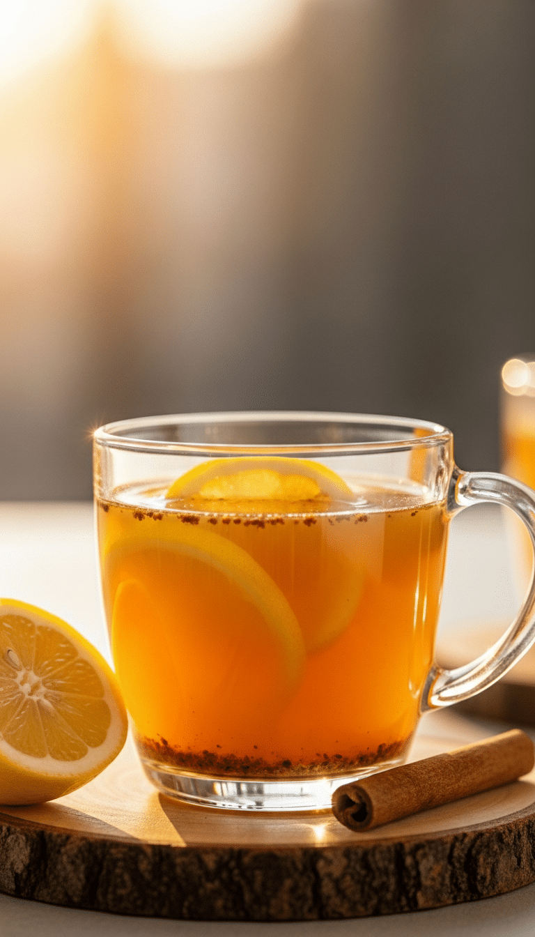 citrus fire morning drink featured image