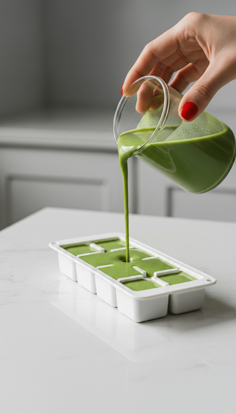 Ingredients of Matcha Mint Chill Cubes matcha mint chill cubes ingredients introduction detailed