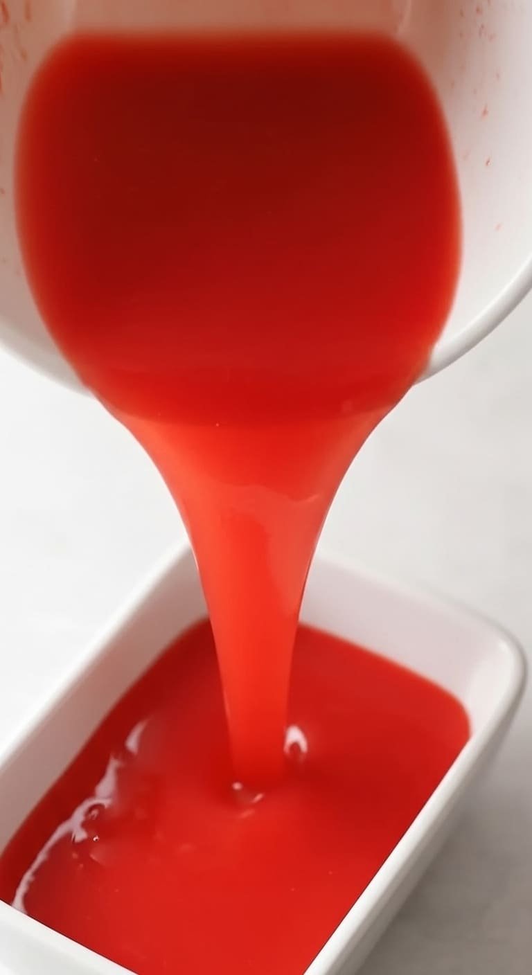 watermelon lime gelatin squares cooking frequently close-up