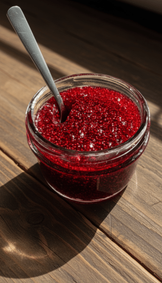 chia jelly recipe featured image