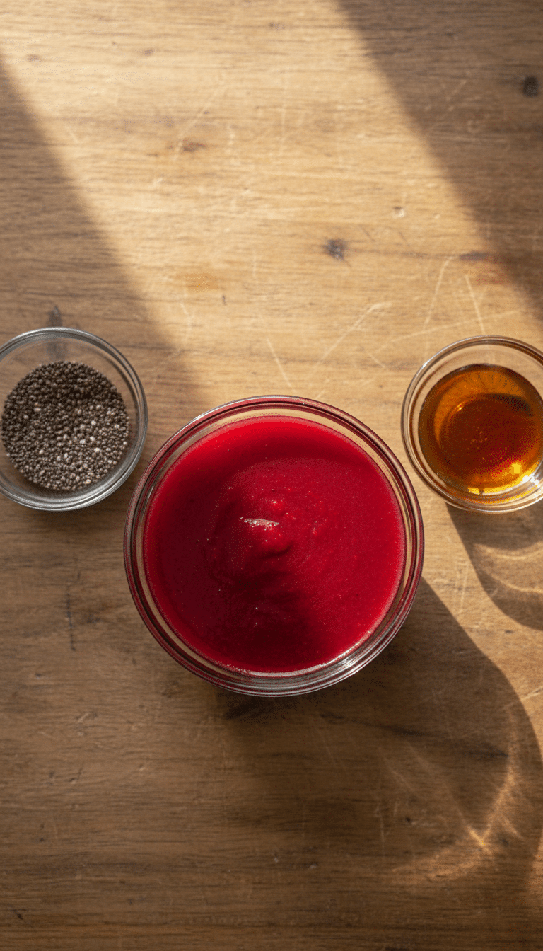 chia jelly recipe ingredients introduction detailed