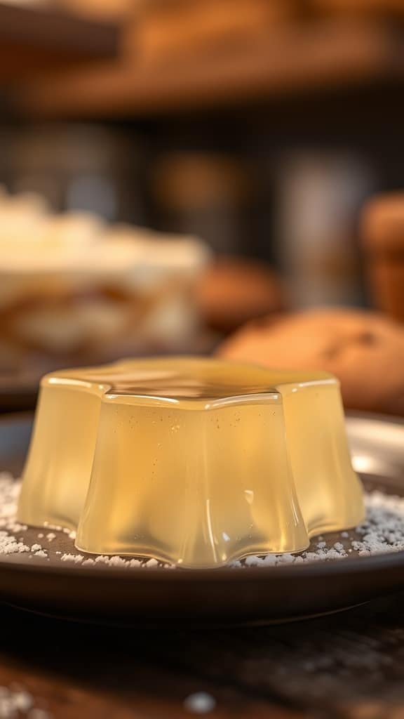 Close-up of Hollywood Gelatin Trick Recipe for Weight Loss