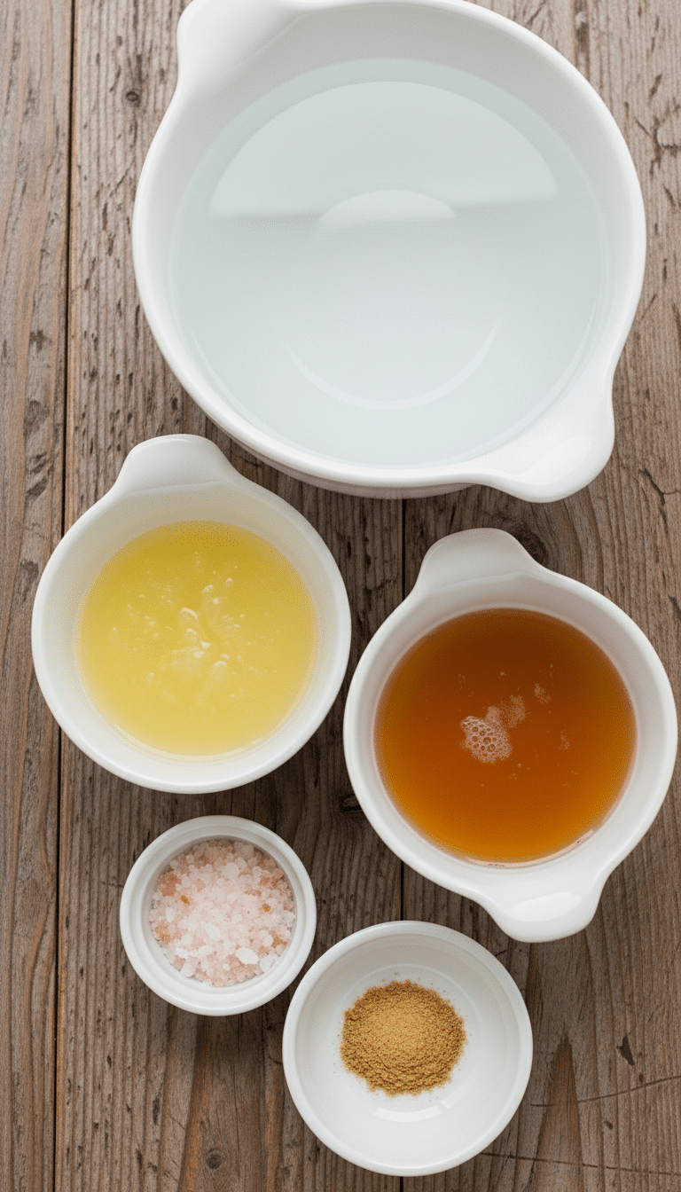 homemade mounjaro drink with pink salt ingredients introduction detailed