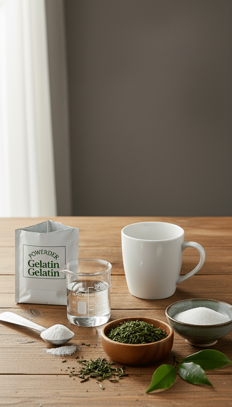 Ingredients of Japanese Gelatin japanese gelatin ingredients introduction detailed